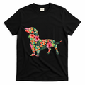 Dachshund Flower Funny Dog Silhouette Floral Gifts Women product image 1