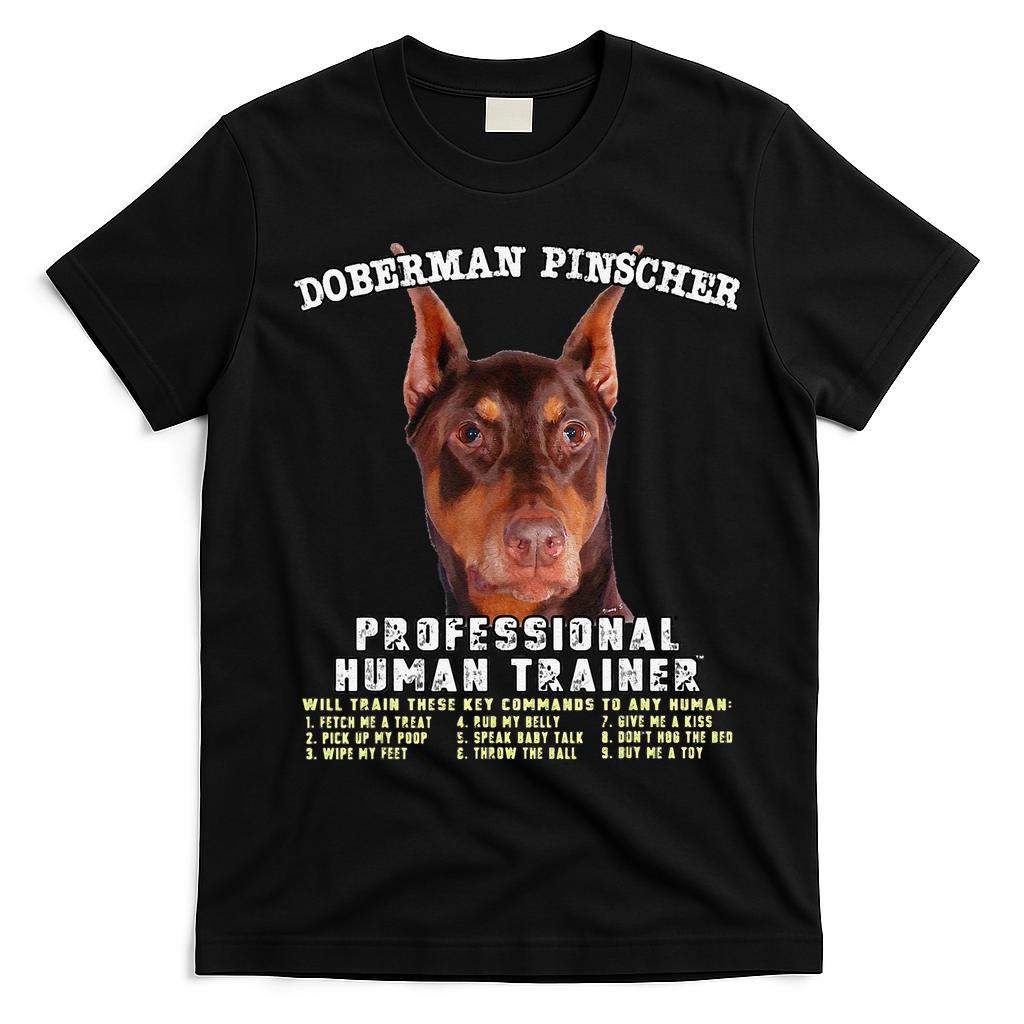 Doberman Pinscher Red Professional Human Trainer Cute Dog product image 1