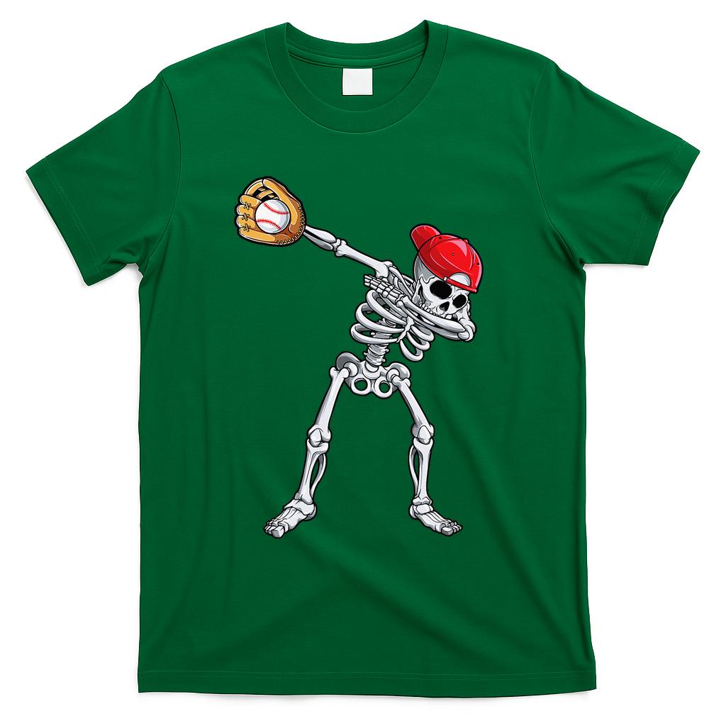 Dabbing Skeleton Baseball Halloween Player Catcher Pitcher product image 4