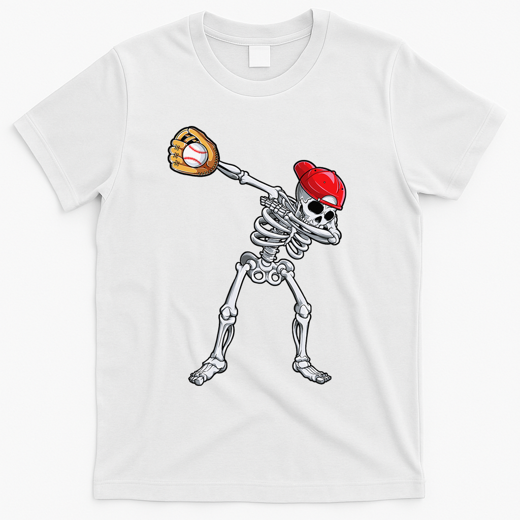 Dabbing Skeleton Baseball Halloween Player Catcher Pitcher product image 2