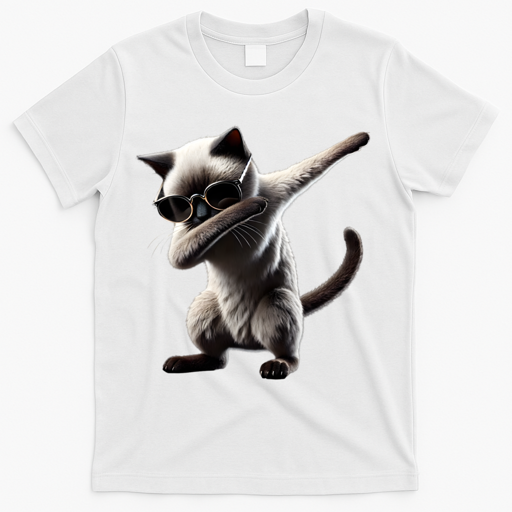 Dabbing Siamese Cat Pet Motif Cool Dab Animal Lover Gift product image 2