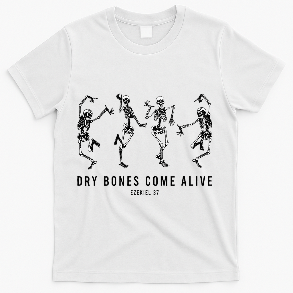 Dancing Skeleton Dry Bones Come Alive Christian Halloween product image 2