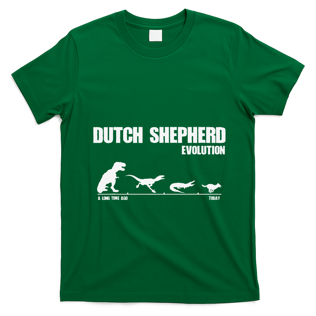 Dutch Shepherd Evolution Funny Dinosaur Dutchie K9 Dog product image 3