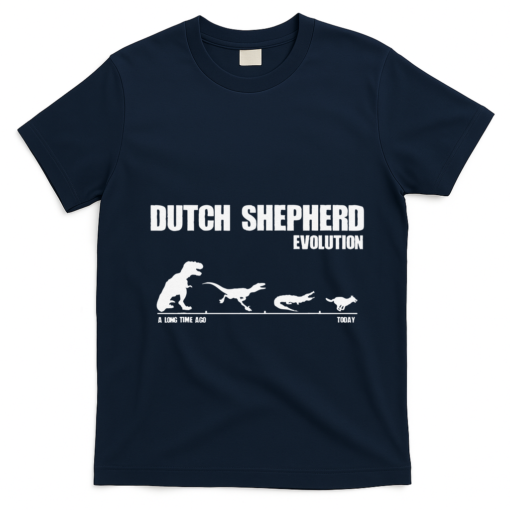 Dutch Shepherd Evolution Funny Dinosaur Dutchie K9 Dog product image 2