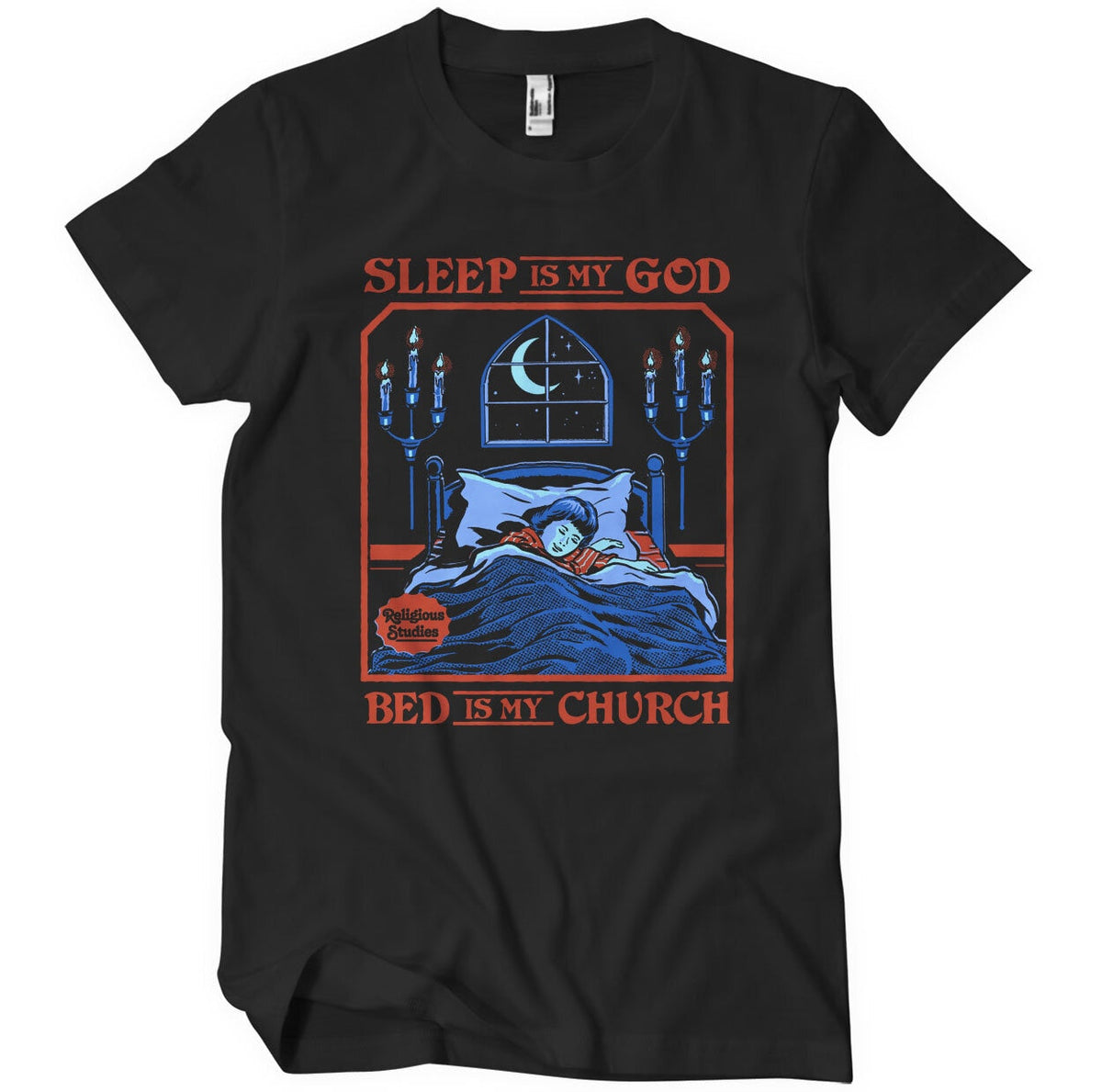 Steven Rhodes - Sleep is My God - Bed is My Church Mens product image 1