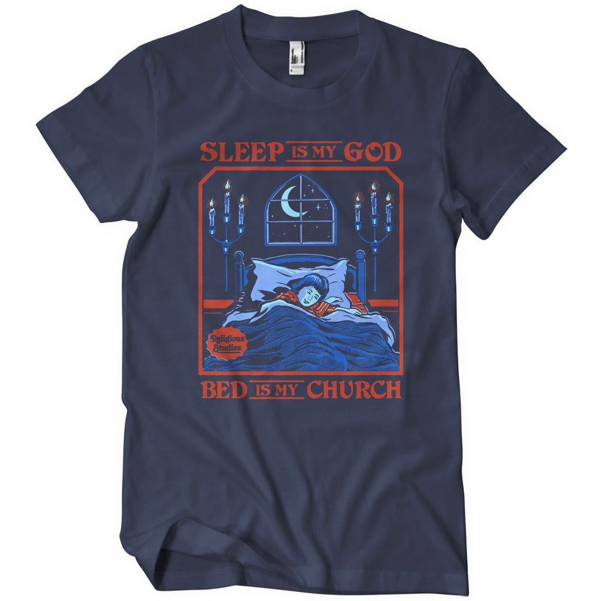 Steven Rhodes - Sleep is My God - Bed is My Church Mens product image 2