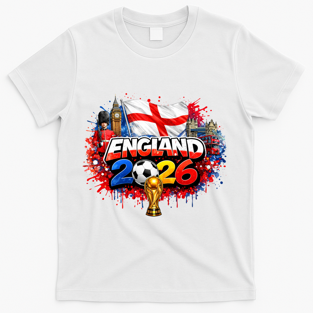 ENGLAND North America Soccer Tournament 2026 T-Shirt
