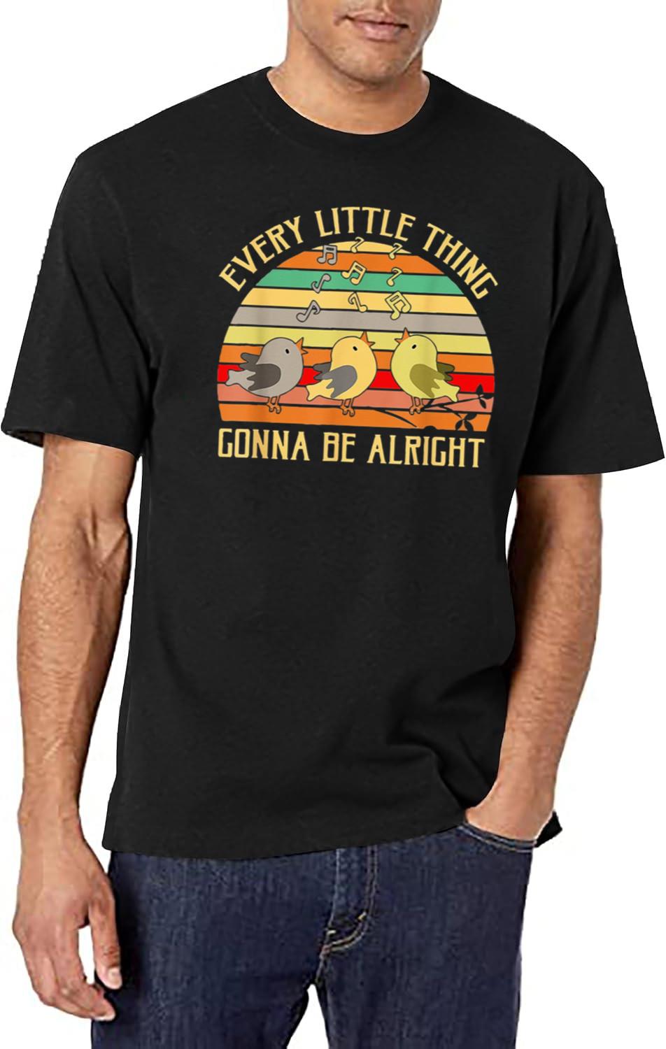 Every Little Thing is Gonna Be Alright 3 Lil Birds Black product image 2