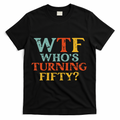 Funny 50th Birthday Party WTF Who's Turning Fifty Vintage product image 1