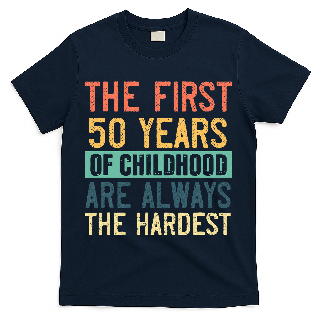 Funny 50th Birthday Retro First 50 Years Of Childhood Humor product image 3