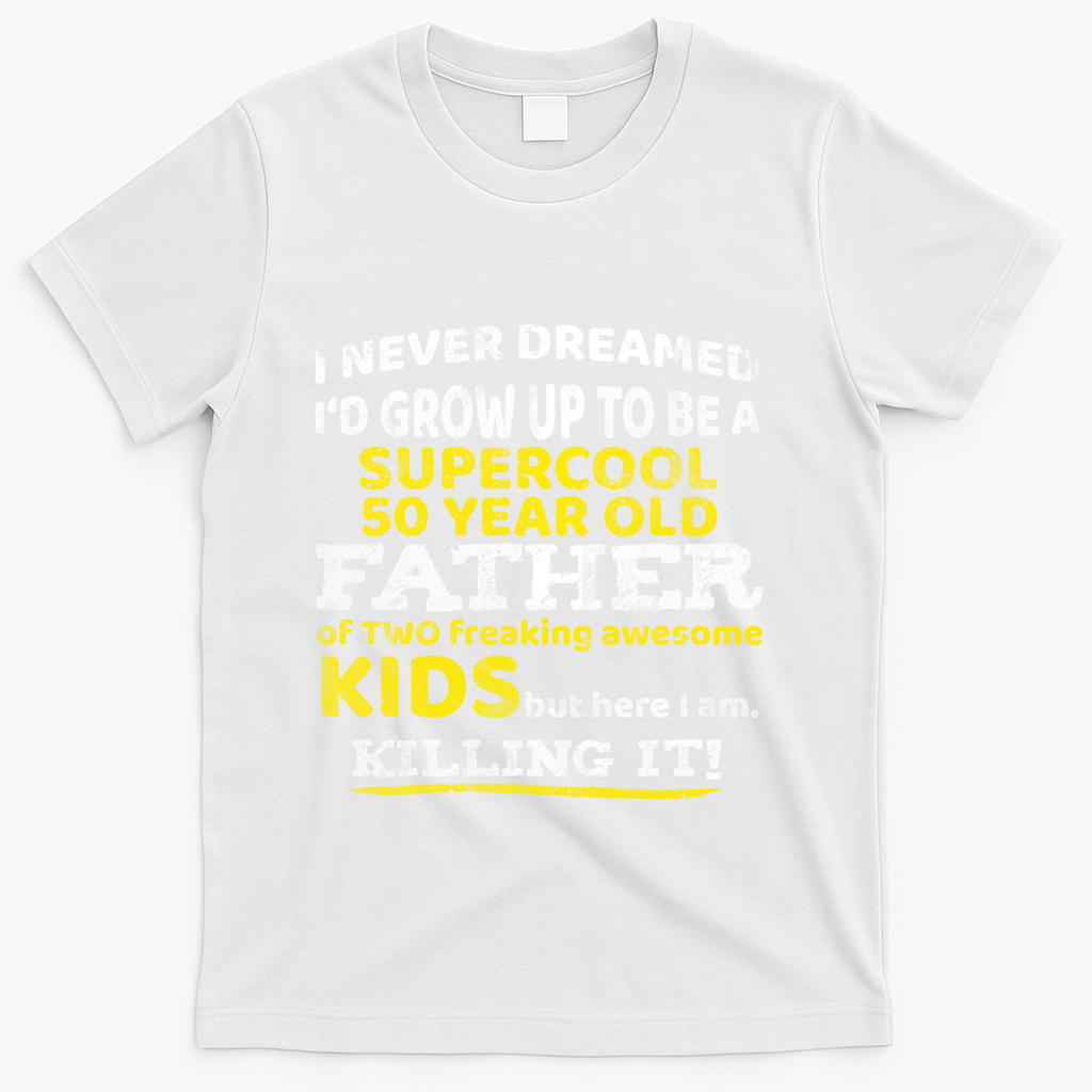 Funny 50th Birthday Gift For Father Dad From Fifty Year product image 2