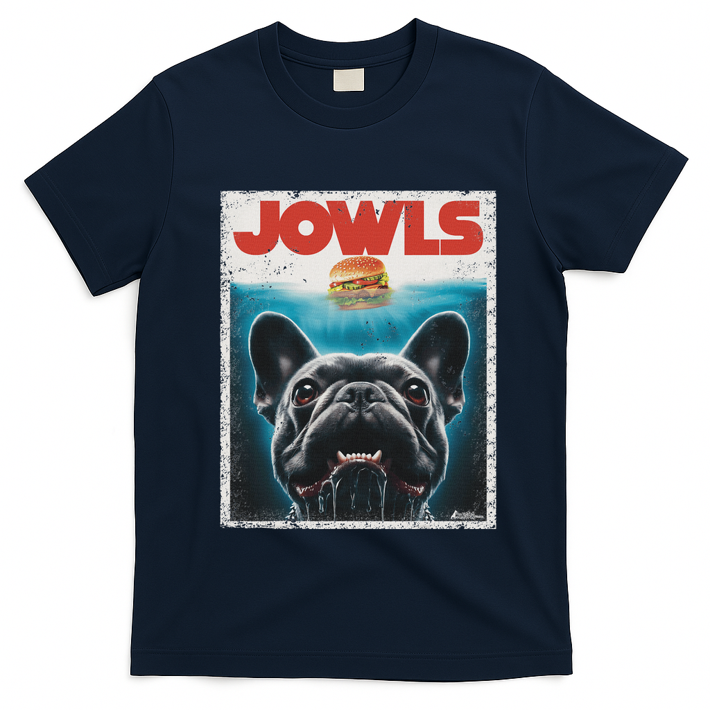 Funny Black French Bulldog Jowls Top Frenchie Mom Dog Dad product image 2