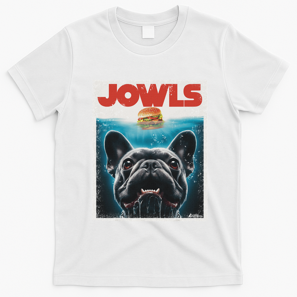 Funny Black French Bulldog Jowls Top Frenchie Mom Dog Dad product image 4