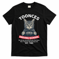 Funny Cat Driving School Graphic with Kitten Steering product image 1