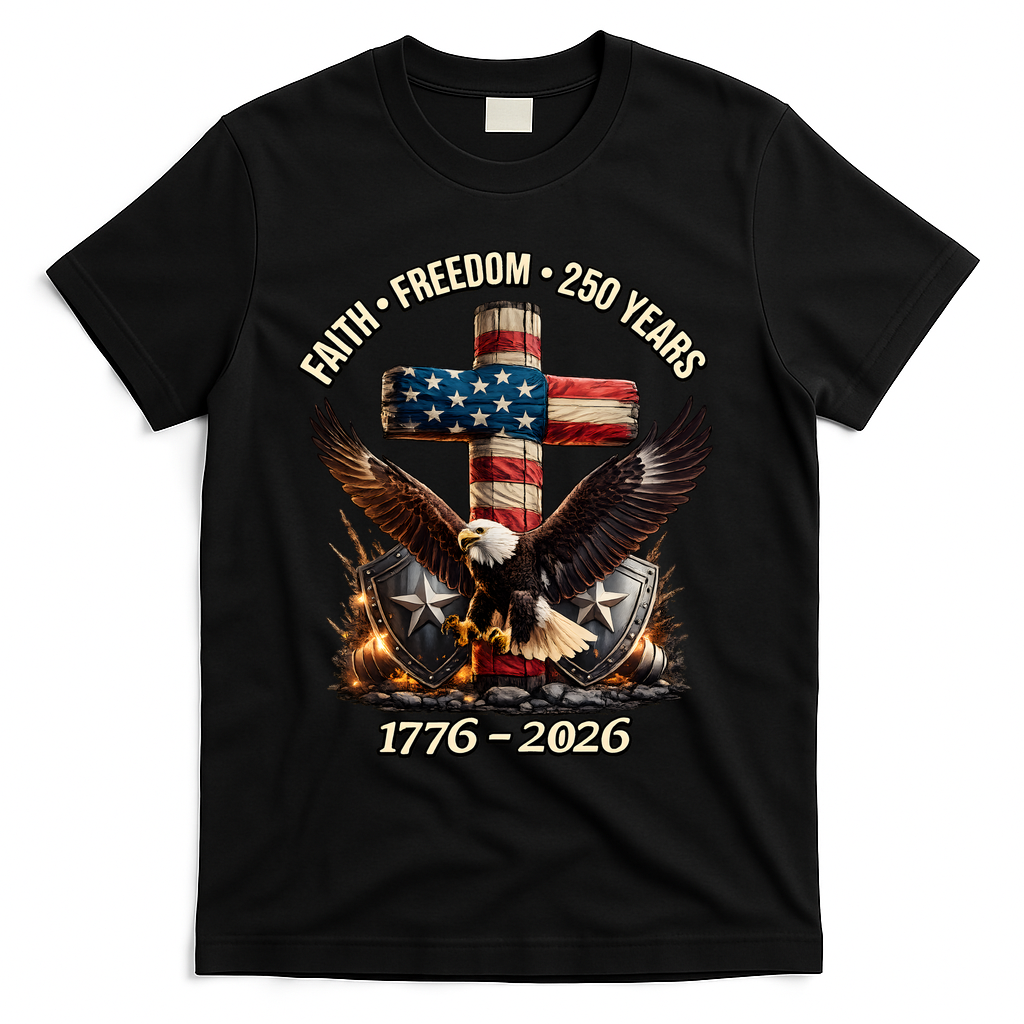Faith Freedom 250 Years 1776-2026 250th American product image 2