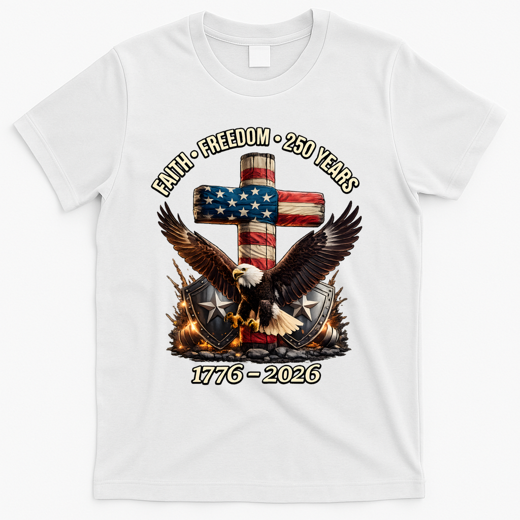 Faith Freedom 250 Years 1776-2026 250th American product image 1