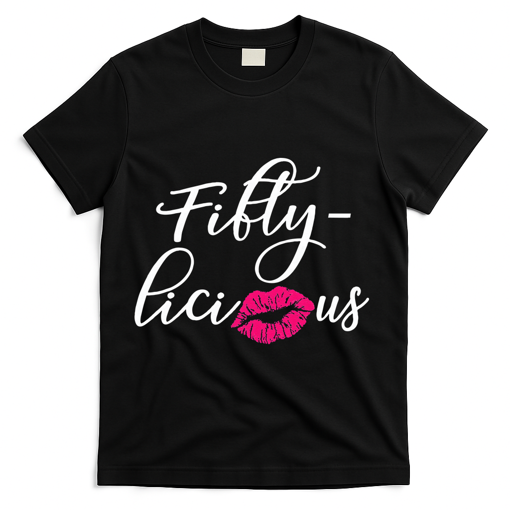 Fiftylicious Fifty Cute 50th Birthday For Her Funny Gift product image 1