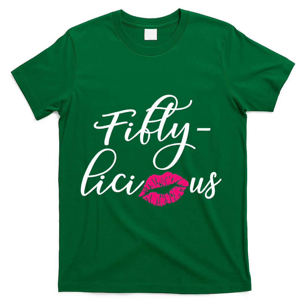 Fiftylicious Fifty Cute 50th Birthday For Her Funny Gift product image 4