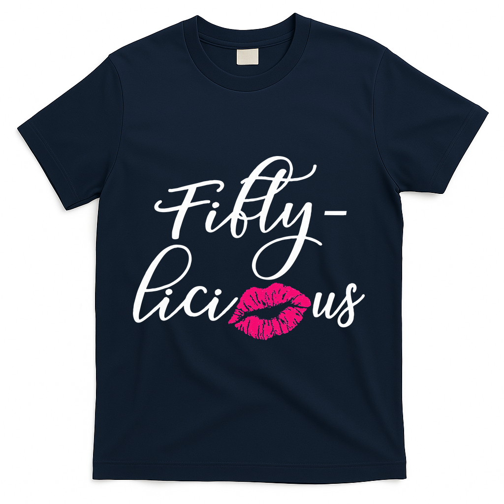 Fiftylicious Fifty Cute 50th Birthday For Her Funny Gift product image 3