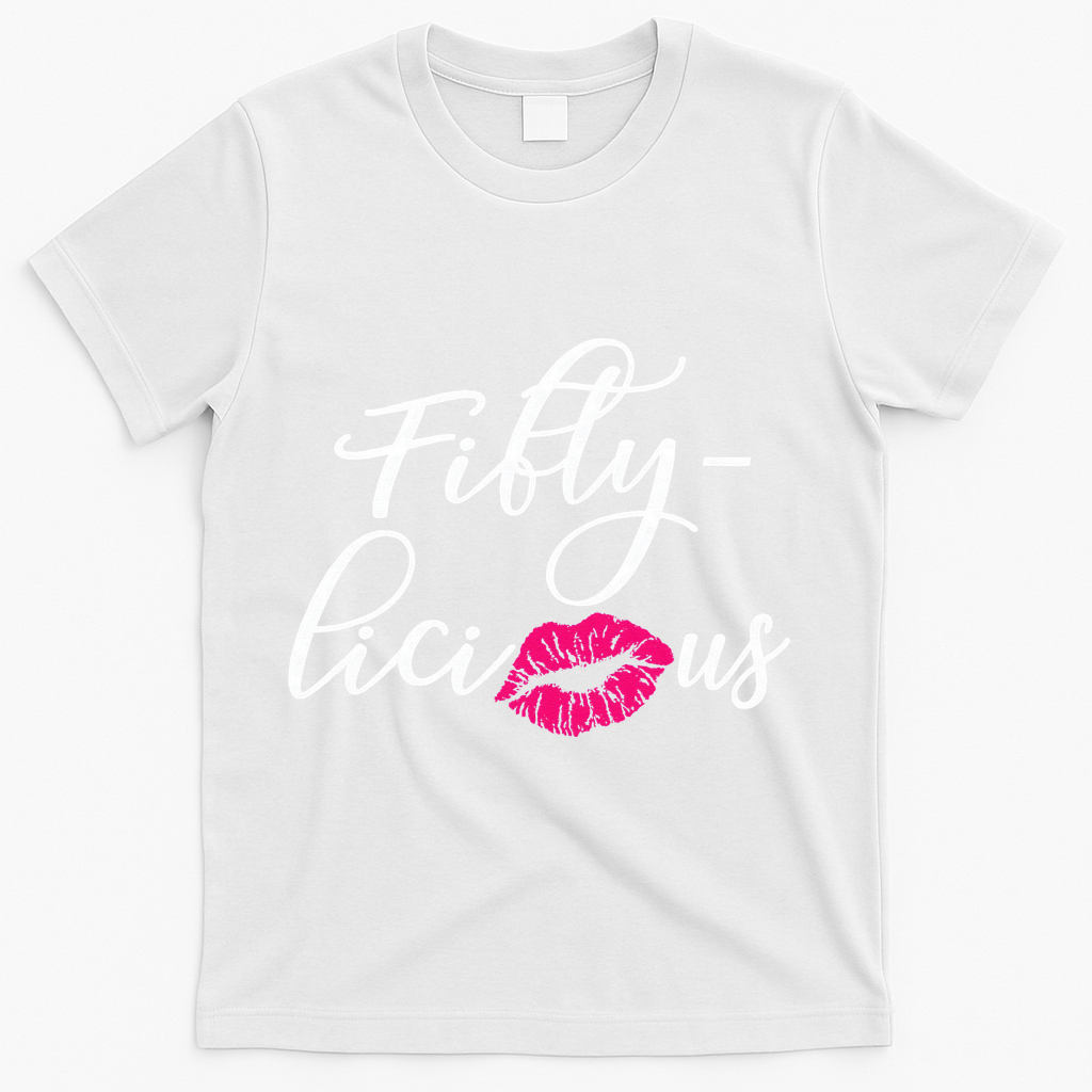 Fiftylicious Fifty Cute 50th Birthday For Her Funny Gift product image 2