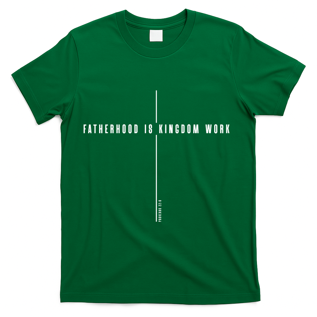 Fatherhood Is Kingdom Work Christian Dad Father's Day product image 4