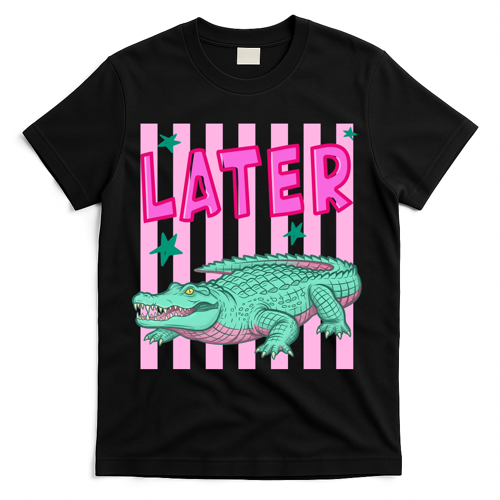 Funny Later Alligator After While Crocodile Front And Back product image 1