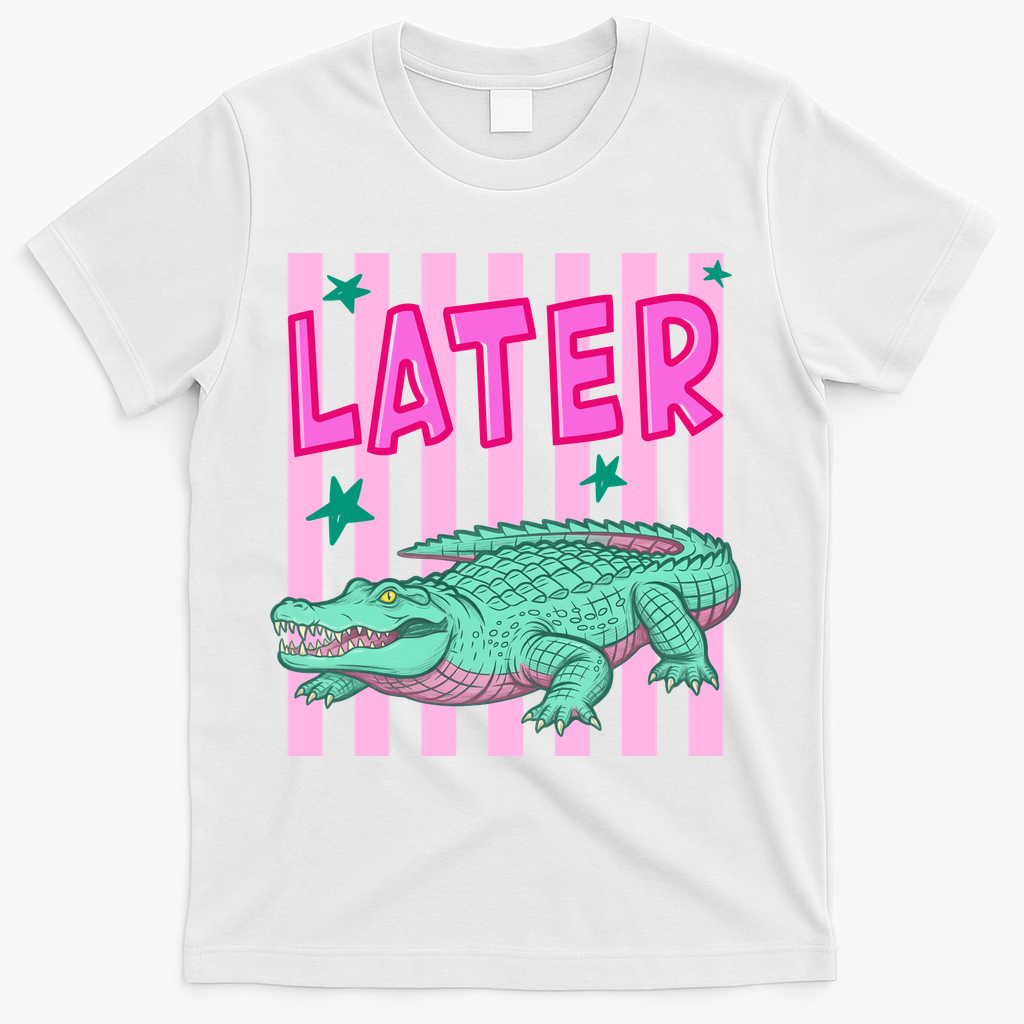 Funny Later Alligator After While Crocodile Front And Back product image 2