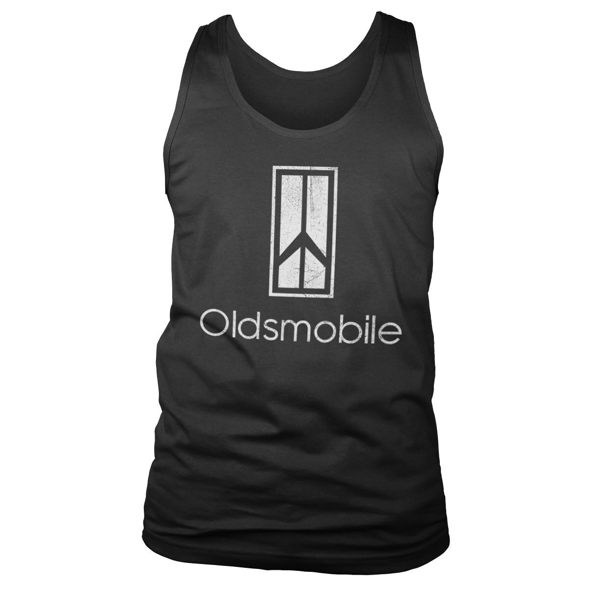 Oldsmobile - Washed Logo Mens Tank Top Vest