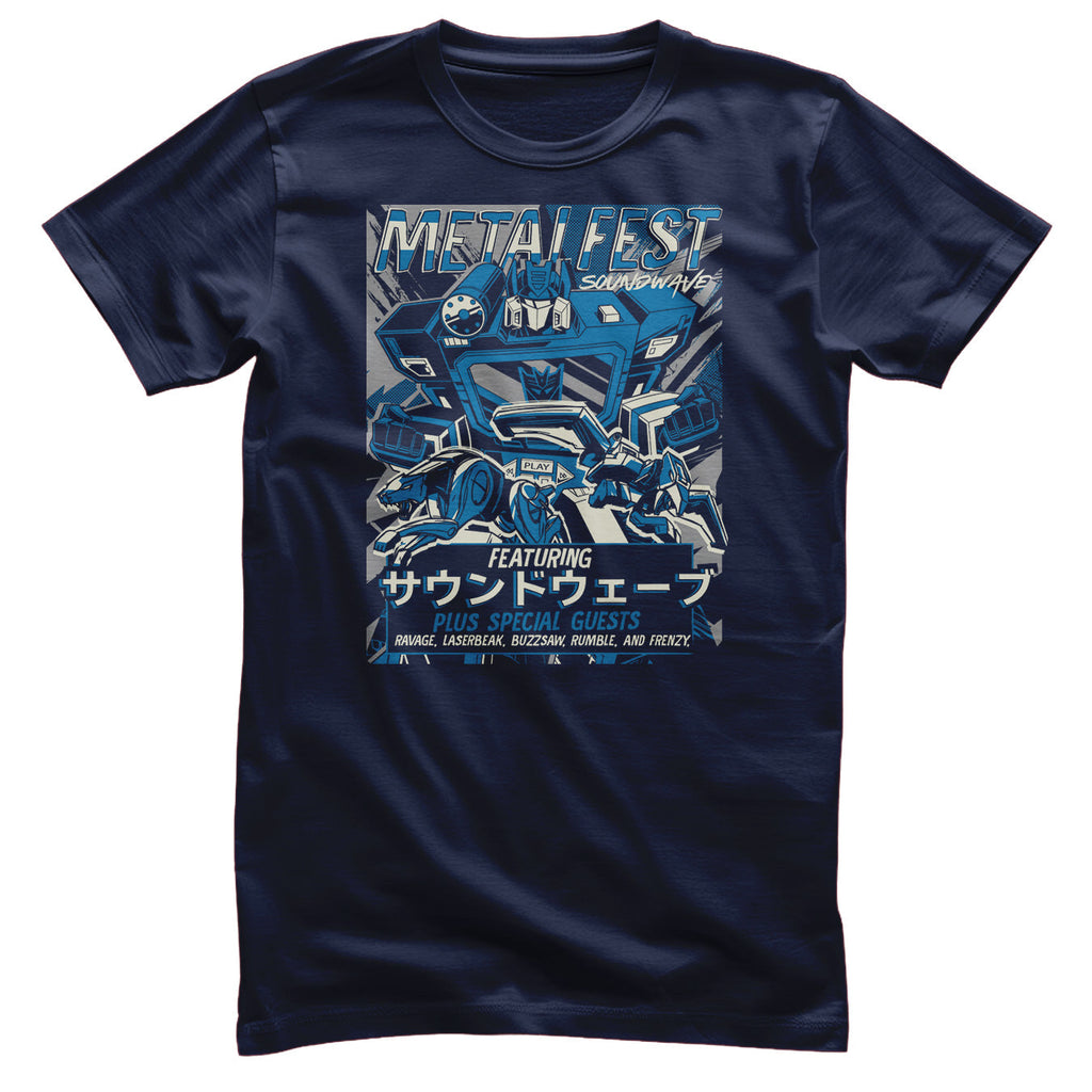 Transformers - Metalfest Soundwave Plus Special Guests Mens product image 1