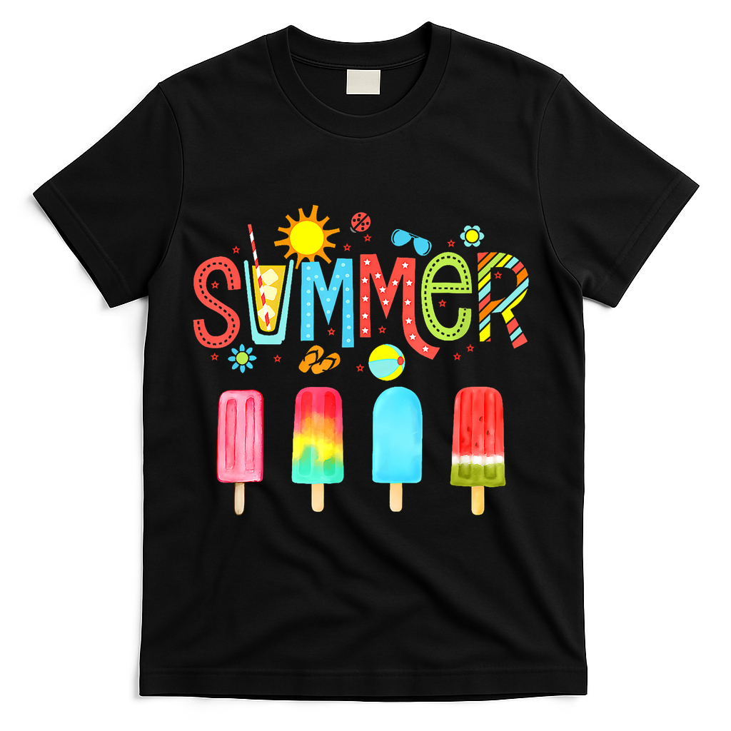 Hello Summer Vacation Ice Cream Popsicle Lolly Gifts (1) product image 1