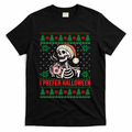 I Prefer Halloween Christmas Sweater Funny Holiday Ugly product image 1