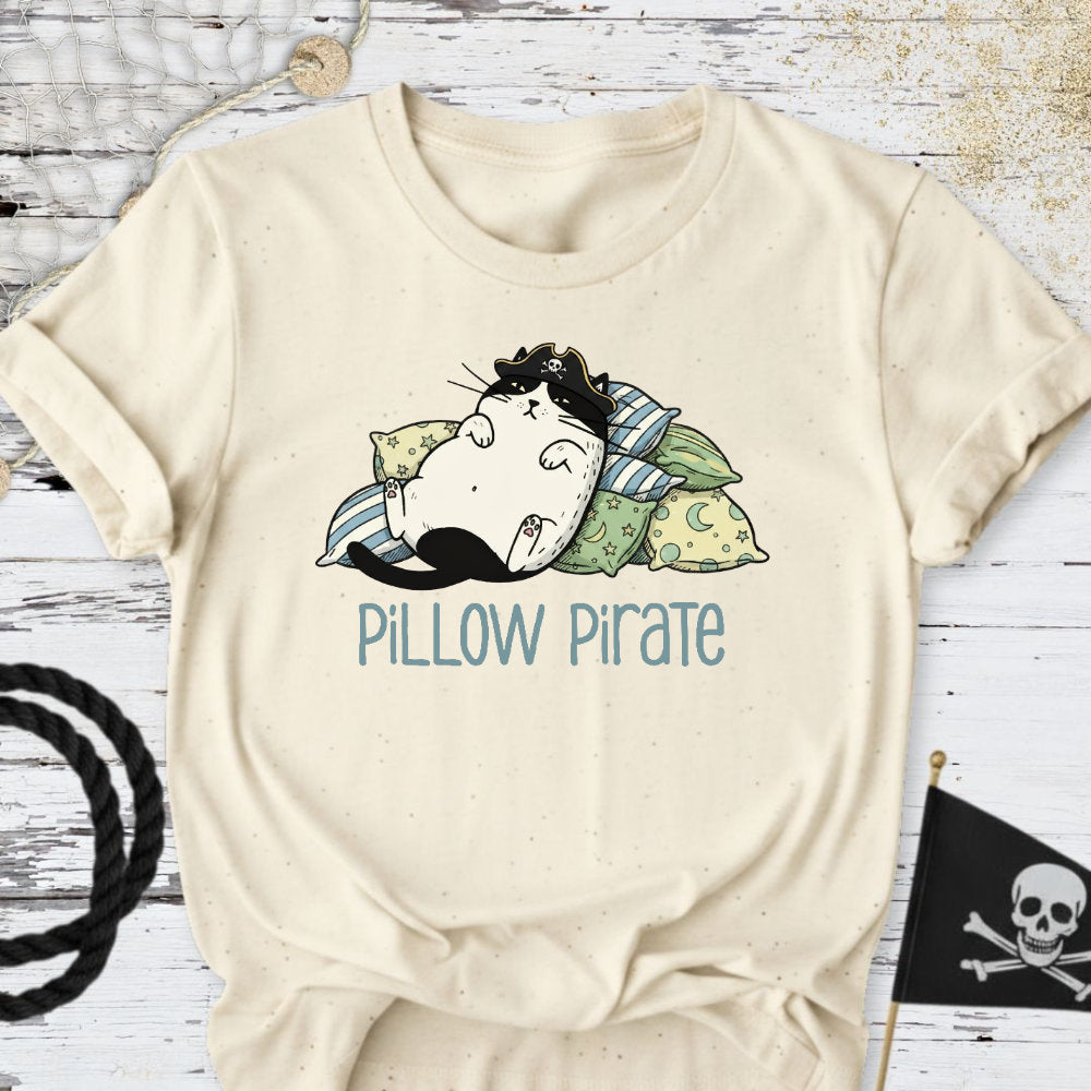 Pillow Pirate, Cat T-Shirt