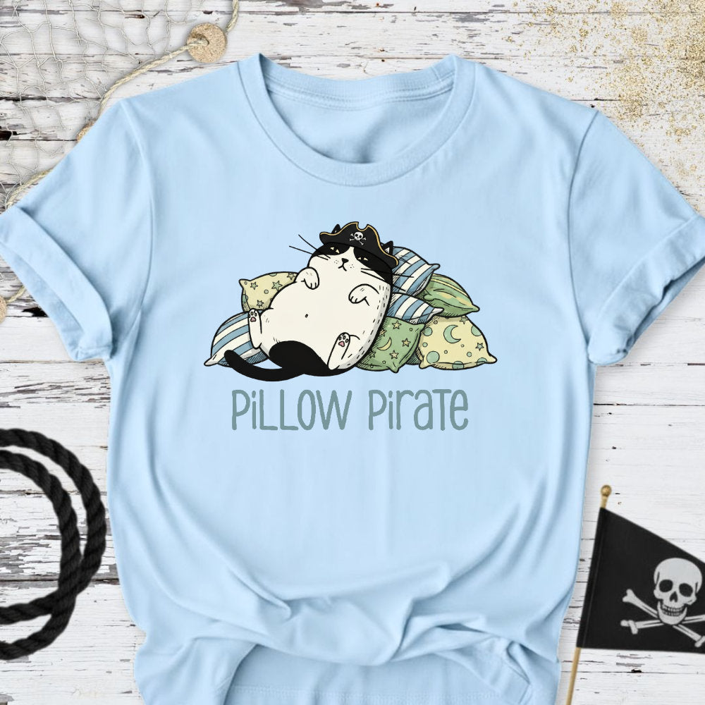 Pillow Pirate, Cat T-Shirt