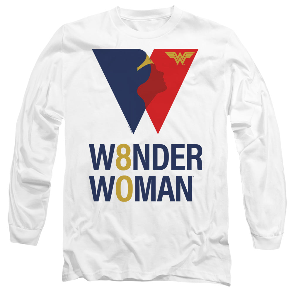 Wonder Woman - Ww 80Th Logo Adult Long Sleeve product image 1
