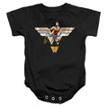 Wonder Woman - Ww 80Th Collage Logo Infant Snapsuit