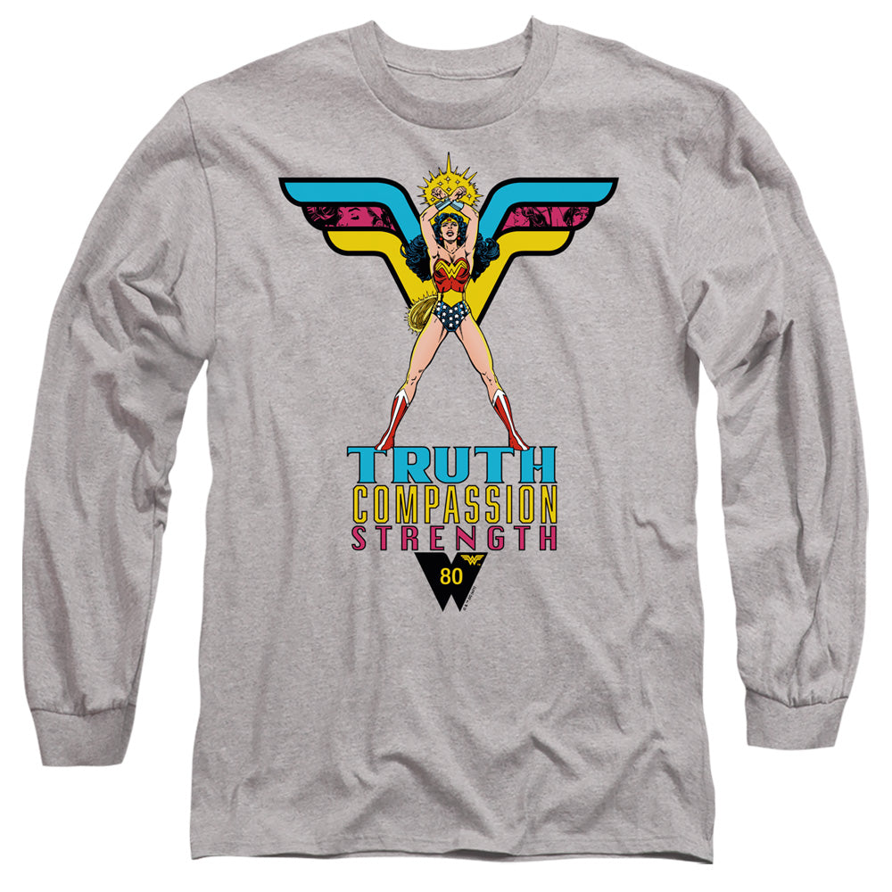 Wonder Woman - Truth, Compassion, Strength Adult Long Sleeve product image 1