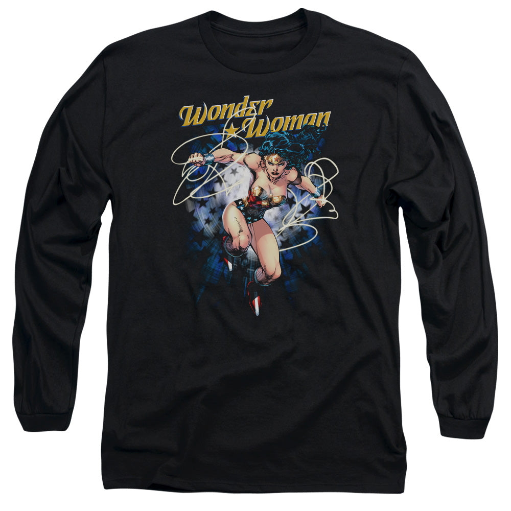 Jla - Starburst Adult Long Sleeve product image 1