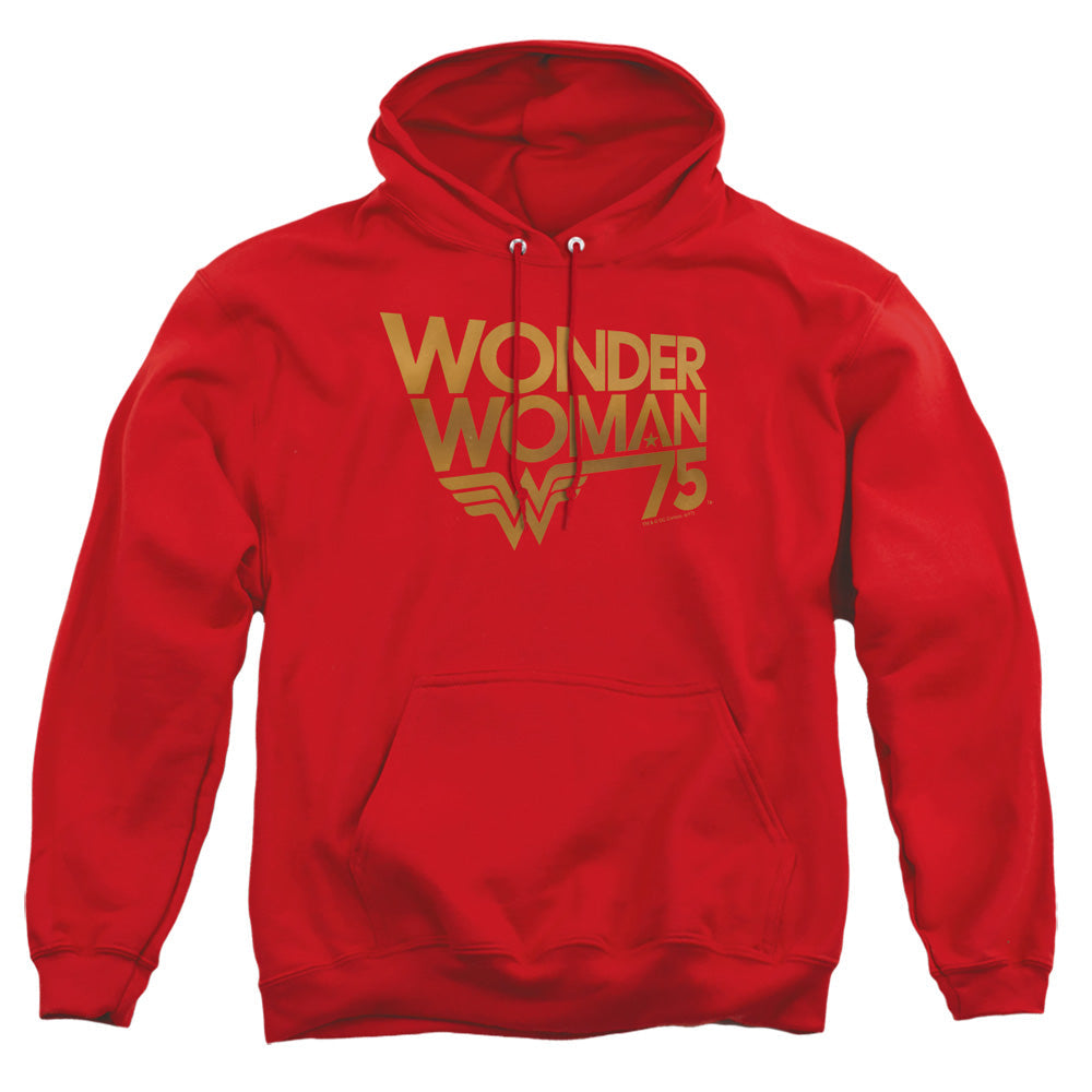 Wonder Woman - 75Th Anniversary Gold Logo Adult Pullover product image 1