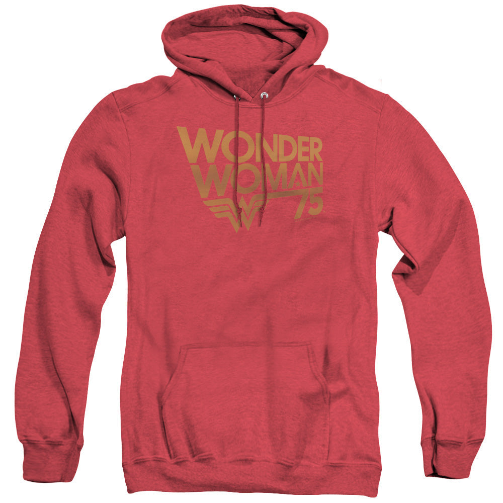 Wonder Woman - 75Th Anniversary Gold Logo Adult Heather product image 1