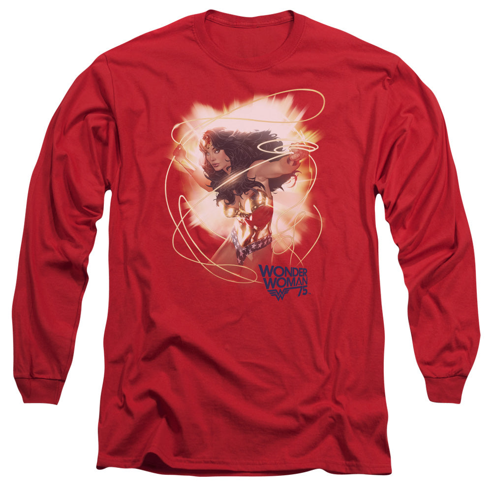 Wonder Woman - 75Th Burst Adult Long Sleeve product image 1
