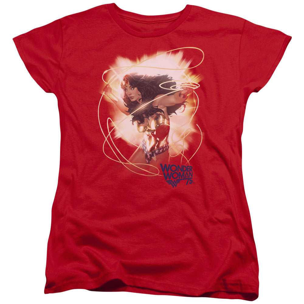 Wonder Woman - 75Th Burst Women's Short Sleeve product image 1