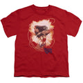 Wonder Woman - 75Th Burst Youth Short Sleeve product image 1