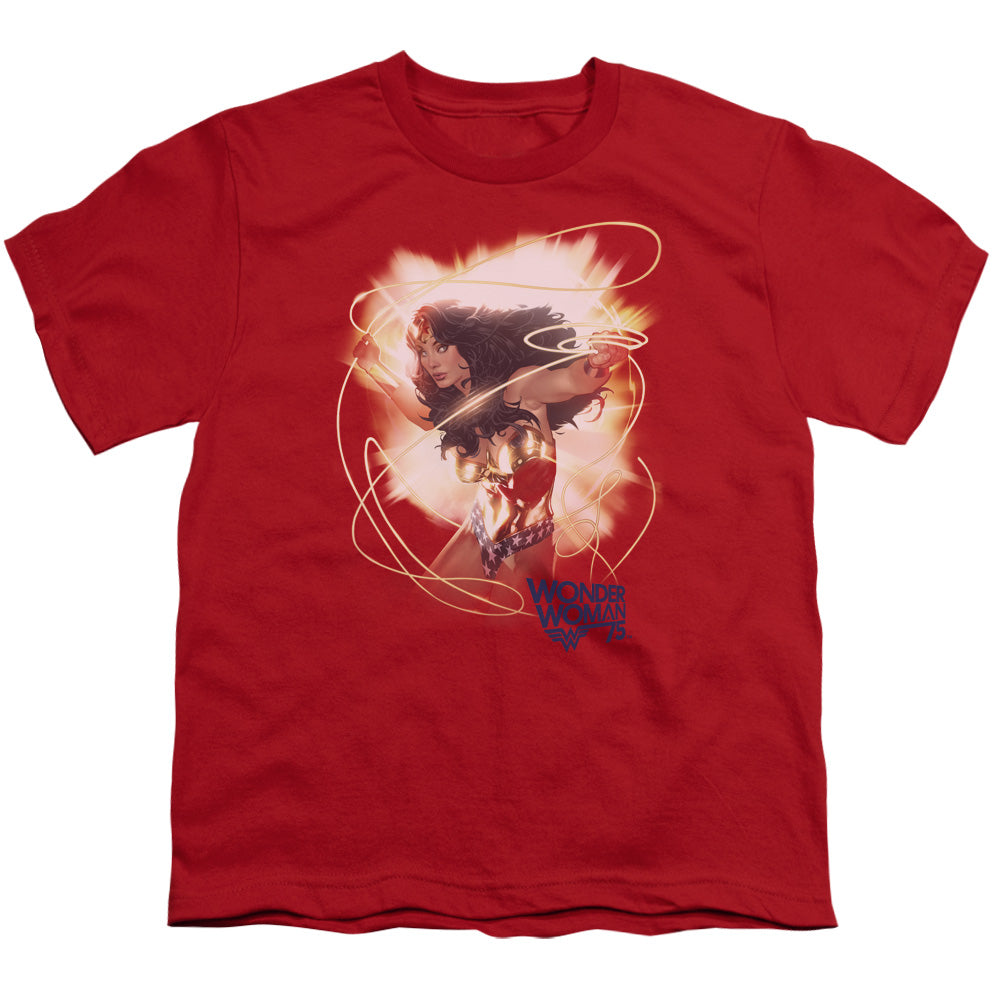 Wonder Woman - 75Th Burst Youth Short Sleeve product image 1