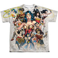 Wonder Woman - 75Th Collage Youth Short Sleeve 100% Poly product image 1