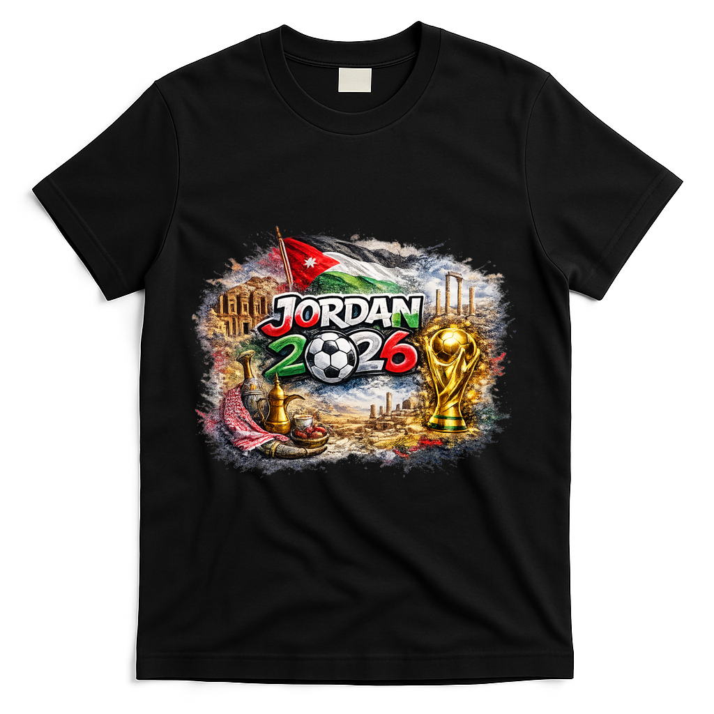 Jordan North America Soccer Tournament 2026 T-Shirt