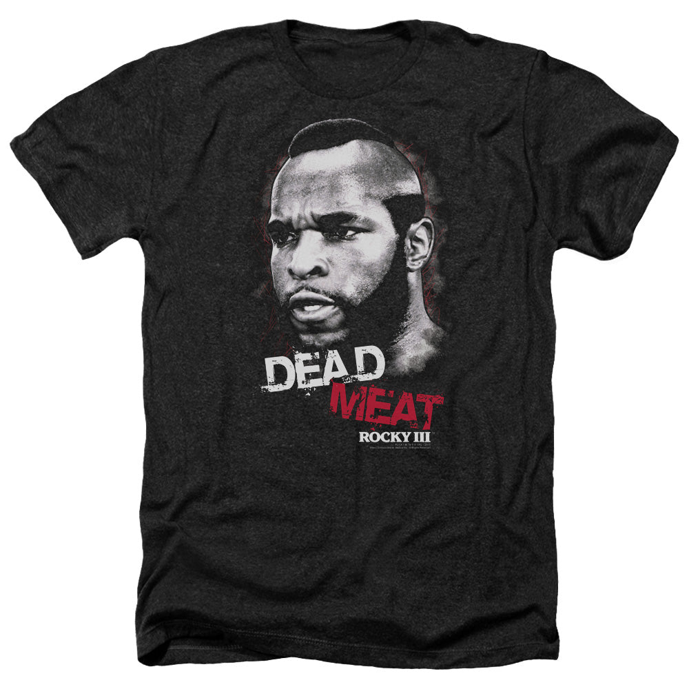 Rocky III - Dead Meat Adult Regular Fit Heather Short Sleeve product image 1