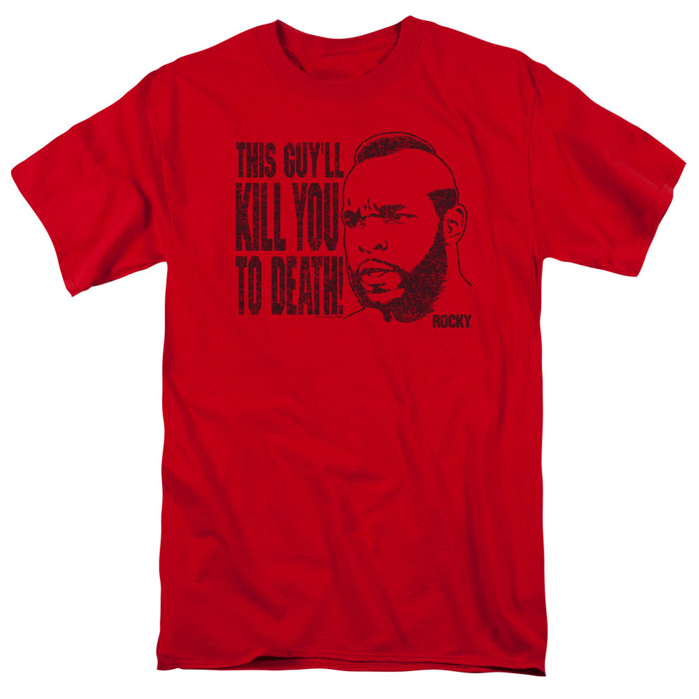 Rocky III - Kill You To Death Adult Regular Fit Short Sleeve product image 1