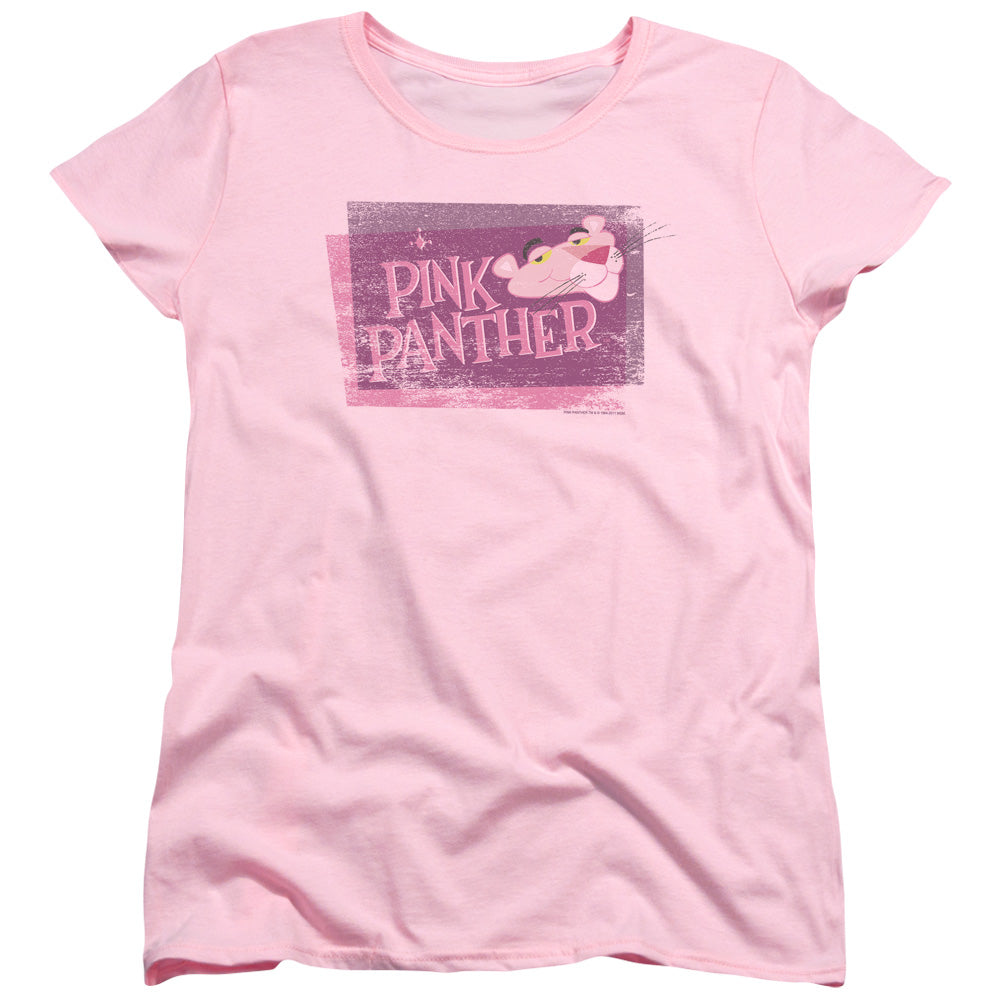 Pink Panther - Distressed Women's Short Sleeve product image 1