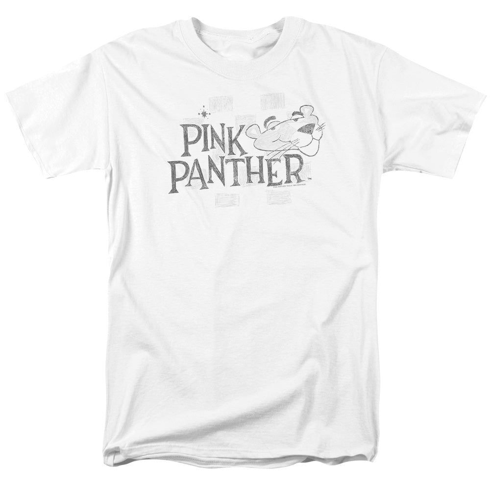 Pink Panther - Sketch Logo Adult Regular Fit Short Sleeve product image 1
