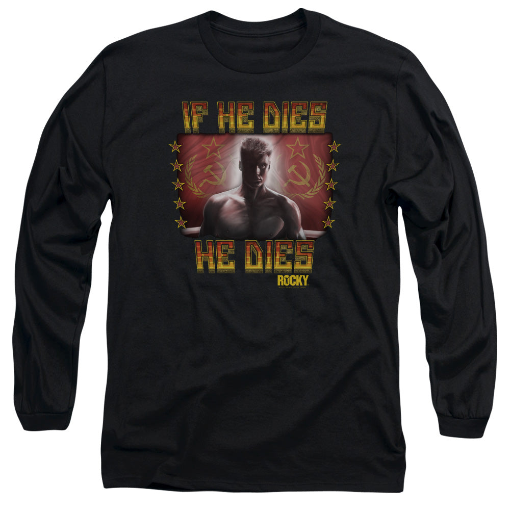 Rocky IV - Condolences Adult Long Sleeve product image 1